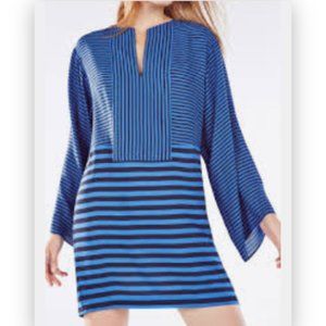 BCBG AMILIA KIMINO-SLEEVED DRESS